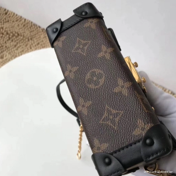Official oldcobbler Petite Trunk Louis Malle Vuitton CHANELutch 0821